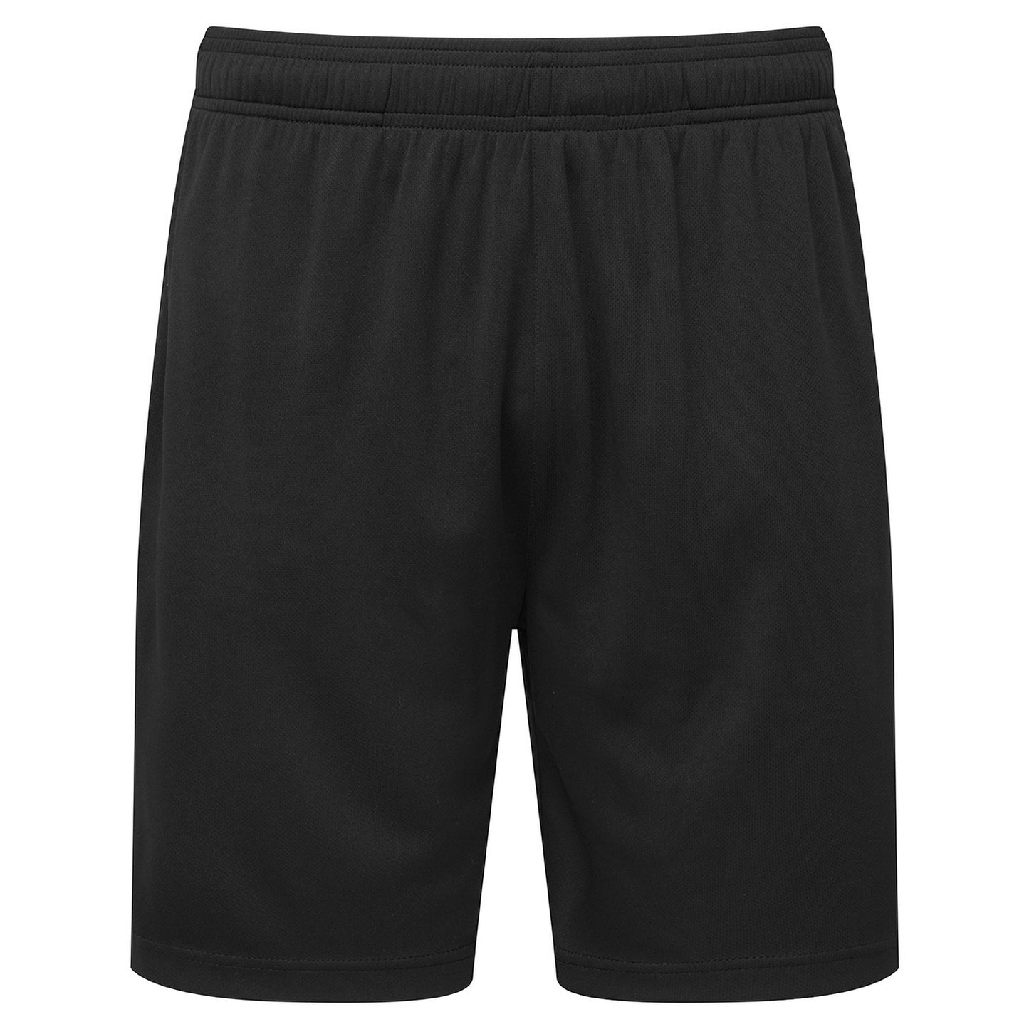 Black - Front - TriDri Unisex Adult Ion-Charge Performance Shorts