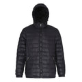 Black - Front - 2786 Mens TrailPeak Recycled Padded Jacket
