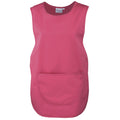 Fuchsia - Front - Premier Ladies-Womens Pocket Tabard - Workwear