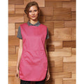 Fuchsia - Back - Premier Ladies-Womens Pocket Tabard - Workwear