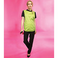 Lime - Back - Premier Ladies-Womens Pocket Tabard - Workwear