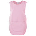 Pink - Front - Premier Ladies-Womens Pocket Tabard - Workwear