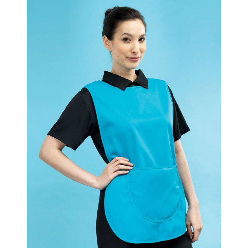 Turquoise - Back - Premier Ladies-Womens Pocket Tabard - Workwear