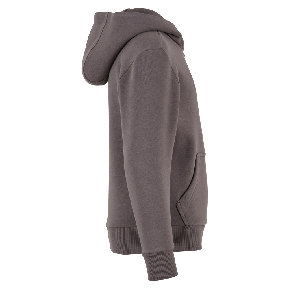 Magnet - Side - Build Your Brand Childrens-Kids Fluffy Full Zip Hoodie