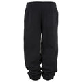 Black - Back - Build Your Brand Childrens-Kids Basic Plain Jogging Bottoms