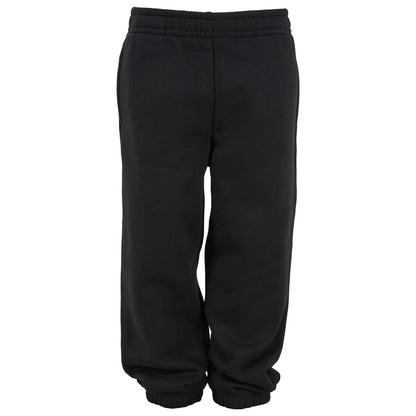 Black - Front - Build Your Brand Childrens-Kids Basic Plain Jogging Bottoms