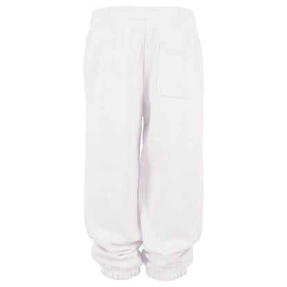 White - Back - Build Your Brand Childrens-Kids Basic Jogging Bottoms