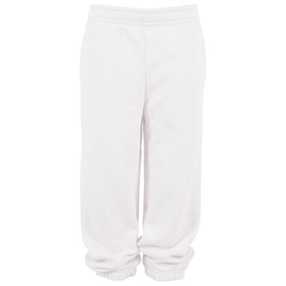 White - Front - Build Your Brand Childrens-Kids Basic Jogging Bottoms