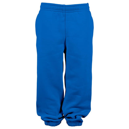 Intense Blue - Front - Build Your Brand Childrens-Kids Basic Jogging Bottoms