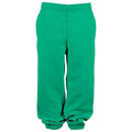 Grass Green - Front - Build Your Brand Childrens-Kids Basic Jogging Bottoms