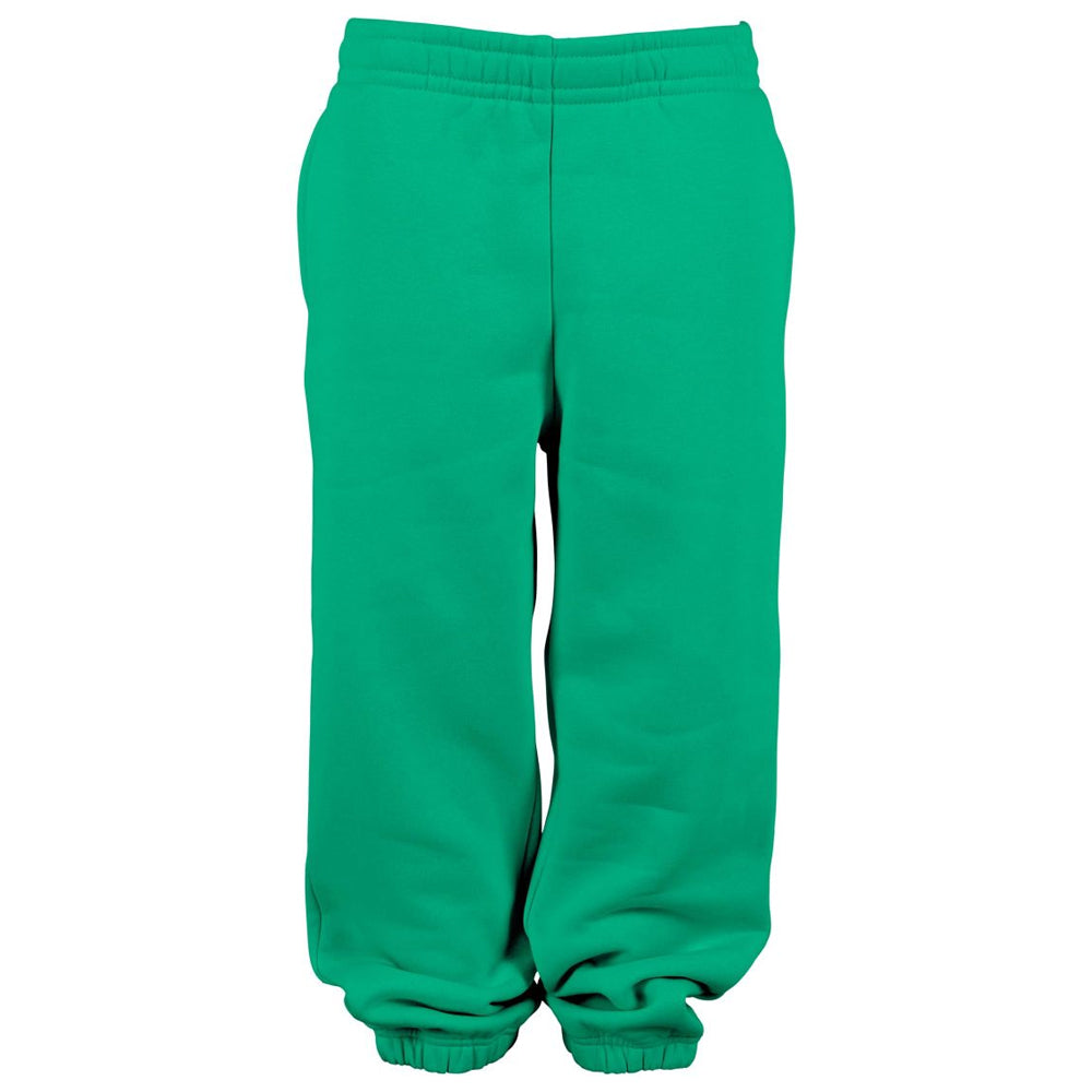 Grass Green - Front - Build Your Brand Childrens-Kids Basic Jogging Bottoms