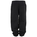 Black - Back - Build Your Brand Childrens-Kids Basic Jogging Bottoms