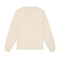 Natural - Front - Bella + Canvas Unisex Adult Heavy Boxy Long-Sleeved T-Shirt