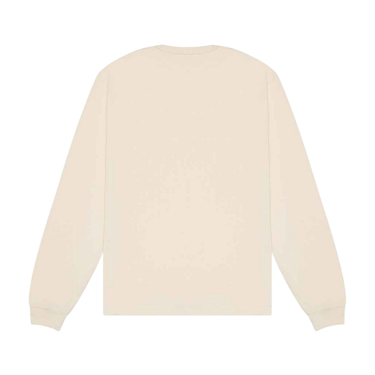 Natural - Back - Bella + Canvas Unisex Adult Heavy Boxy Long-Sleeved T-Shirt