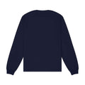 Navy - Back - Bella + Canvas Unisex Adult Heavy Boxy Long-Sleeved T-Shirt