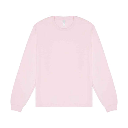 Soft Pink - Front - Bella + Canvas Unisex Adult Heavy Boxy Long-Sleeved T-Shirt