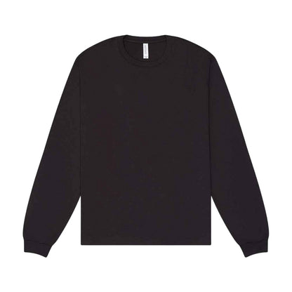 Dark Grey - Front - Bella + Canvas Unisex Adult Heavy Boxy Long-Sleeved T-Shirt