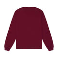 Maroon - Back - Bella + Canvas Unisex Adult Heavy Boxy Long-Sleeved T-Shirt