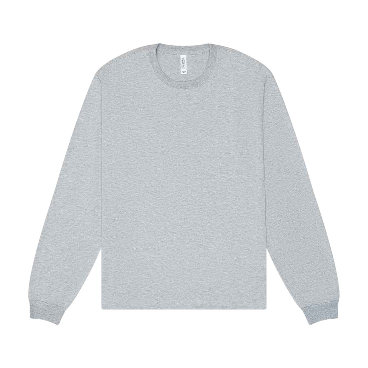 Athletic Heather - Front - Bella + Canvas Unisex Adult Heavy Boxy Long-Sleeved T-Shirt
