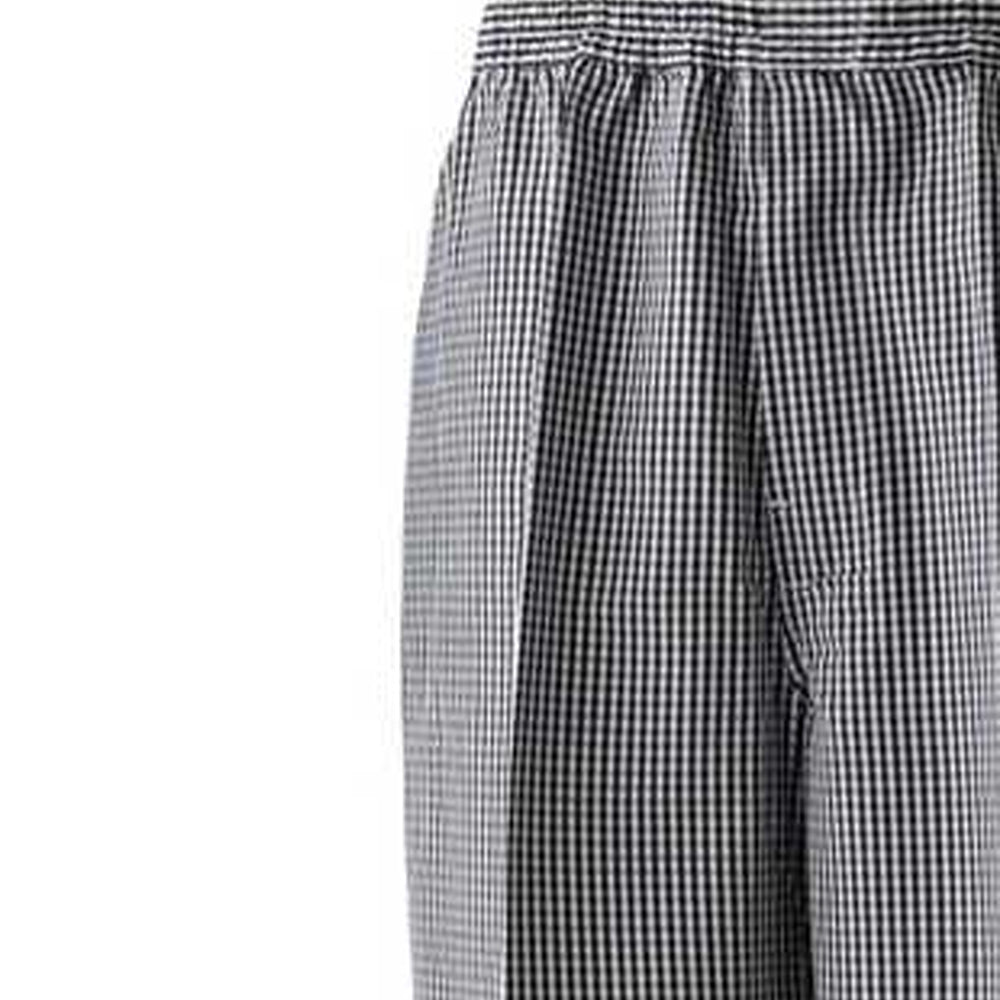 Grey - Back - Premier Unisex Adult Pull-On Chef Trousers