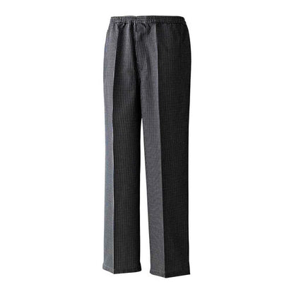 Black - Front - Premier Unisex Adult Pull-On Chef Trousers