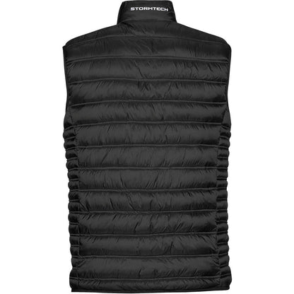 Black - Back - Stormtech Mens Basecamp Thermal Vest