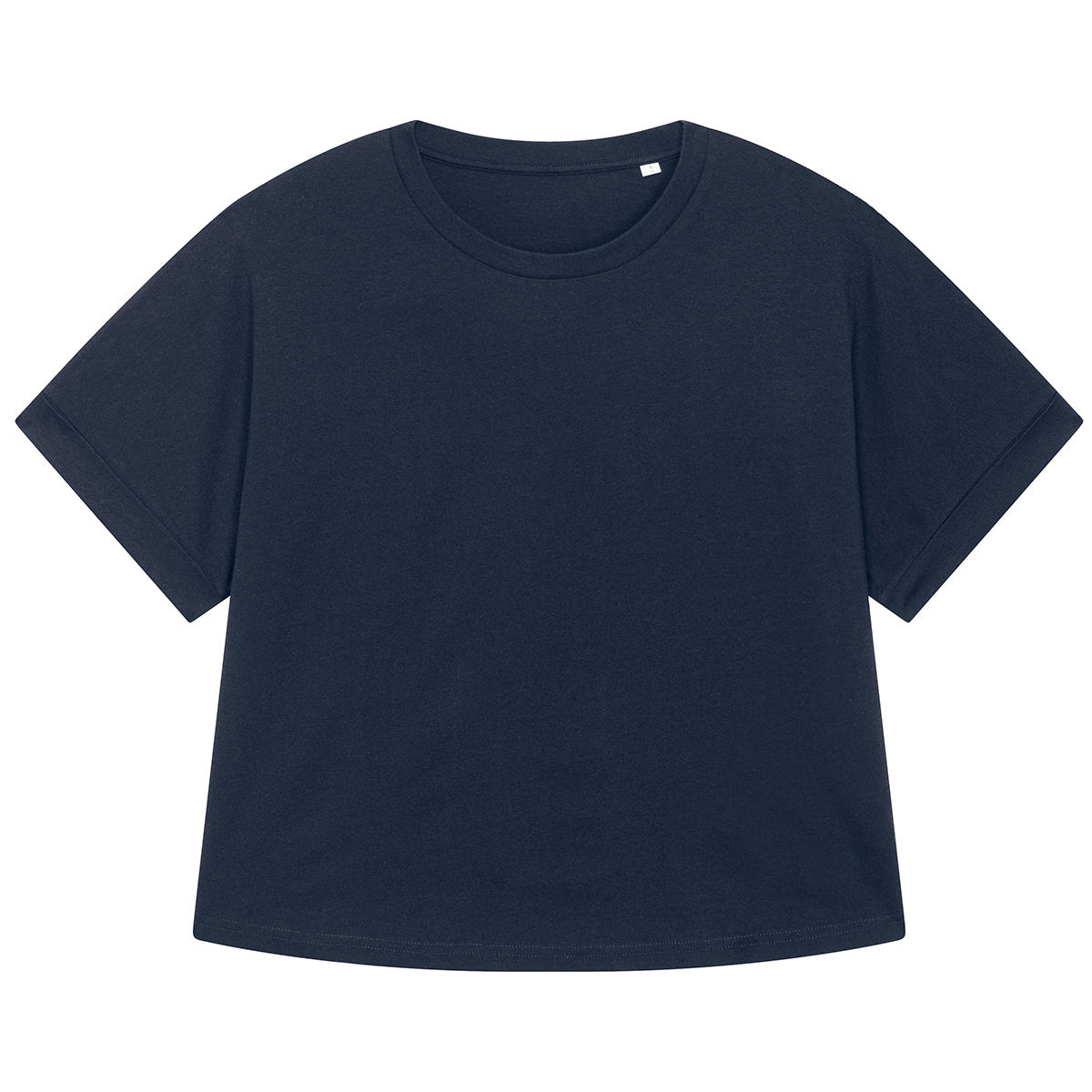 Navy - Front - Stanley Womens-Ladies Stella Collider Oversized T-Shirt