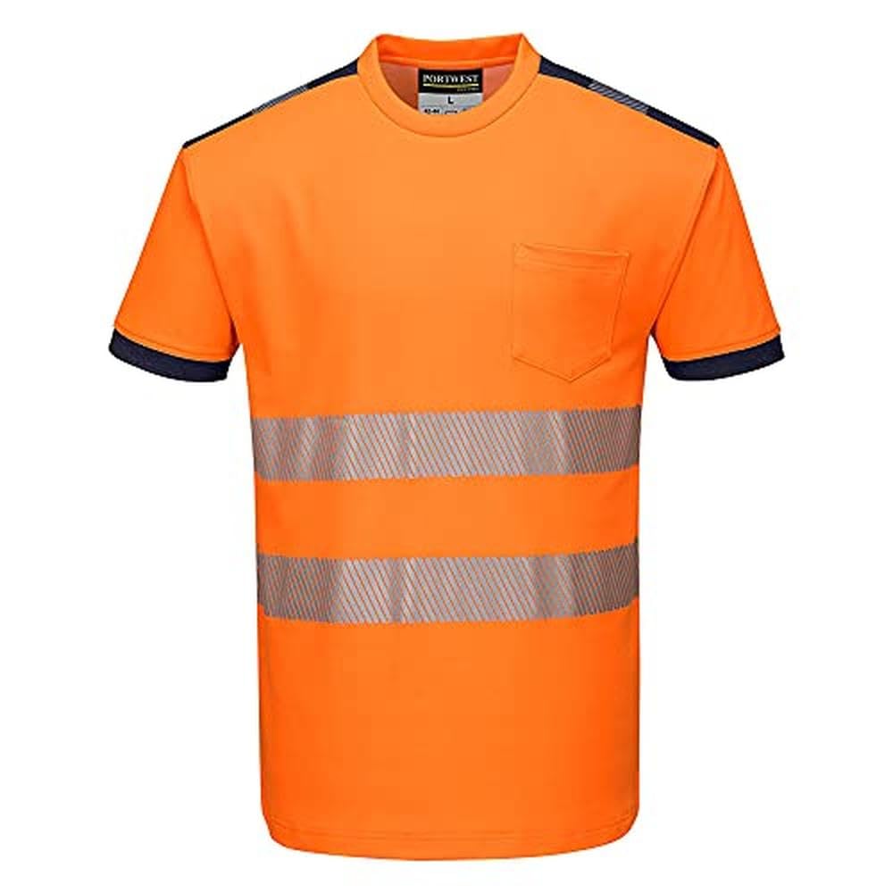 Orange - Front - Portwest Mens Hi-Vis Vest