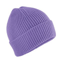Violet - Back - Beechfield Childrens-Kids Beanie