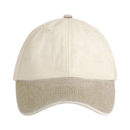 Natural-Vintage Desert Sand - Side - Beechfield Unisex Adult Baseball Cap