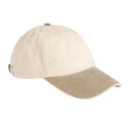 Natural-Vintage Desert Sand - Front - Beechfield Unisex Adult Baseball Cap