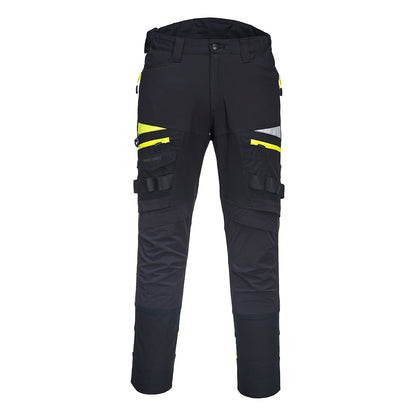 Black - Front - Portwest Mens DX4 Work Trousers