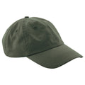 Olive Green - Front - Beechfield Boys Baseball Cap