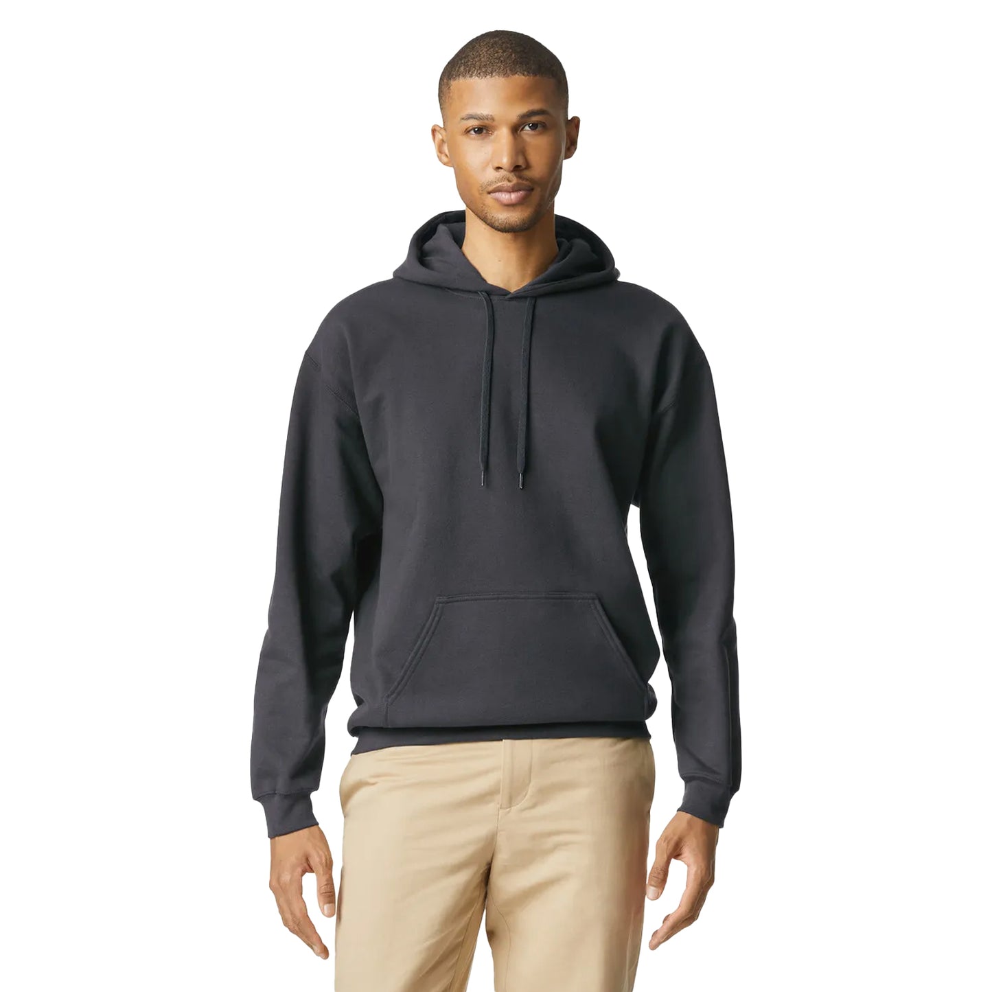 Smoke - Side - Gildan Unisex Adult Midweight Hoodie
