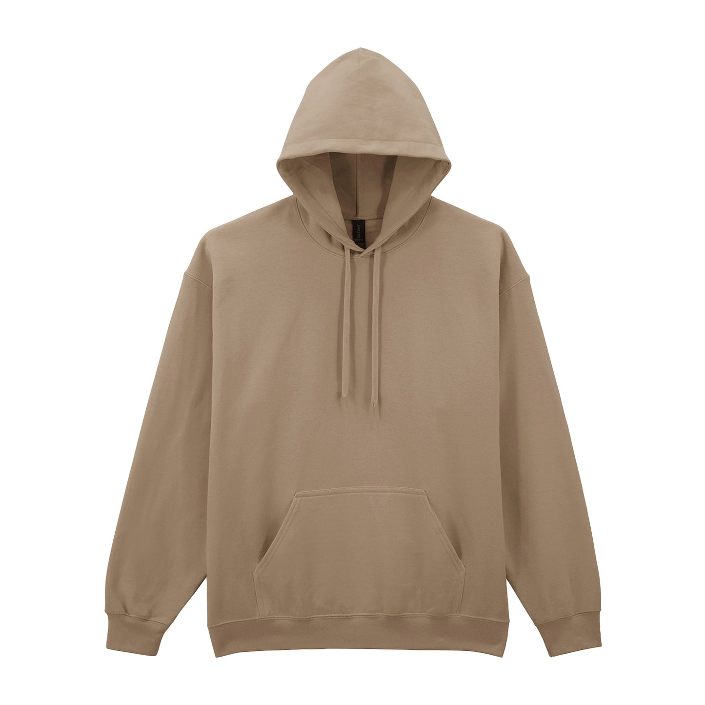 Brown Savana - Front - Gildan Unisex Adult Midweight Hoodie