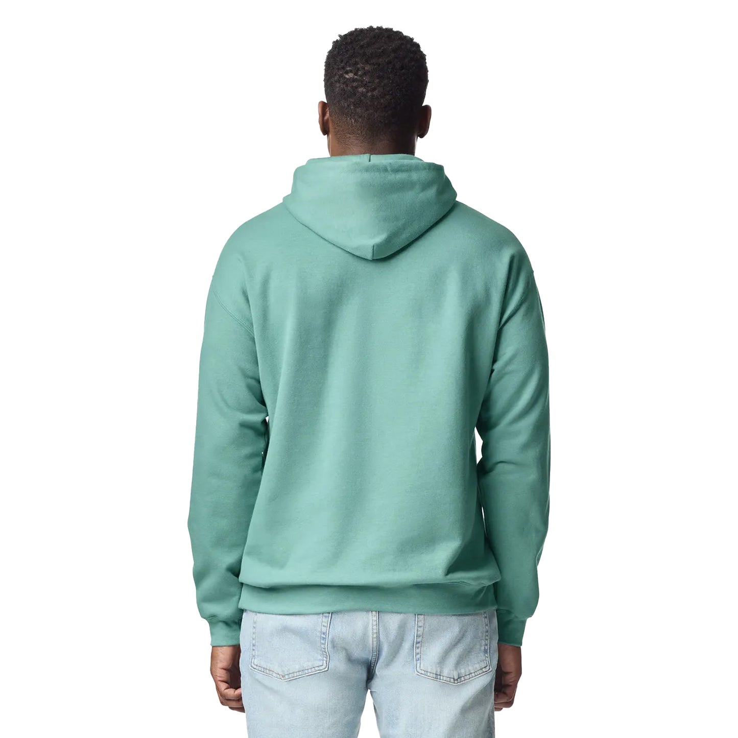 Aquatic - Back - Gildan Unisex Adult Midweight Hoodie