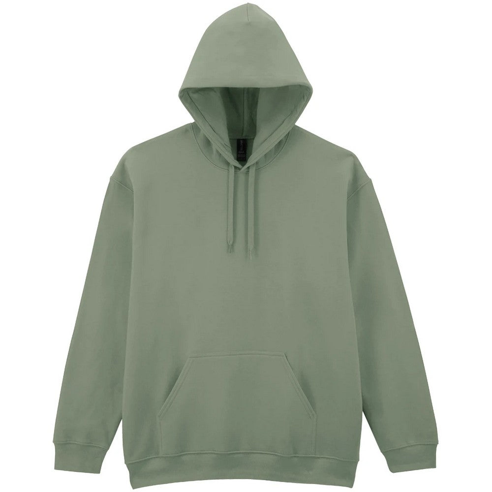 Sage - Front - Gildan Unisex Adult Midweight Hoodie