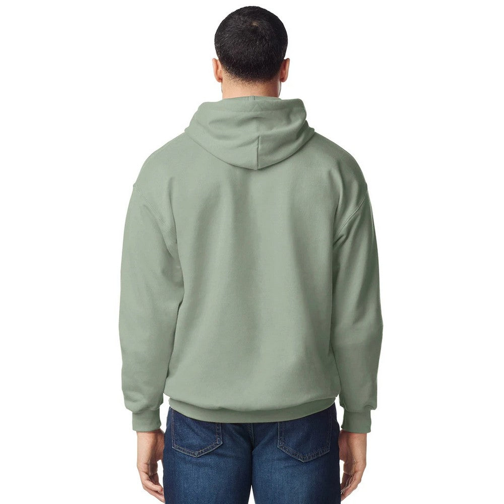 Sage - Back - Gildan Unisex Adult Midweight Hoodie