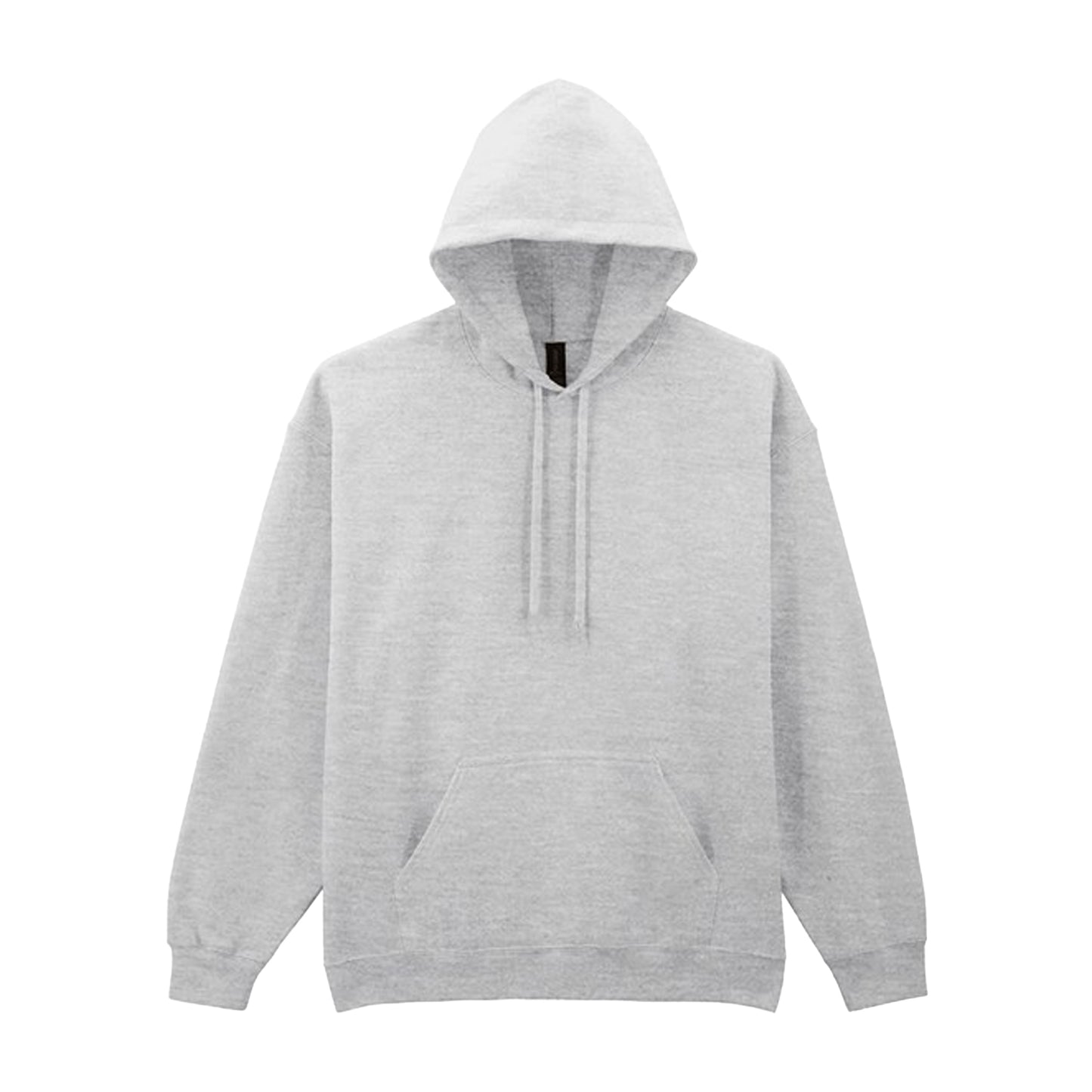 Ash Grey - Front - Gildan Unisex Adult Midweight Hoodie