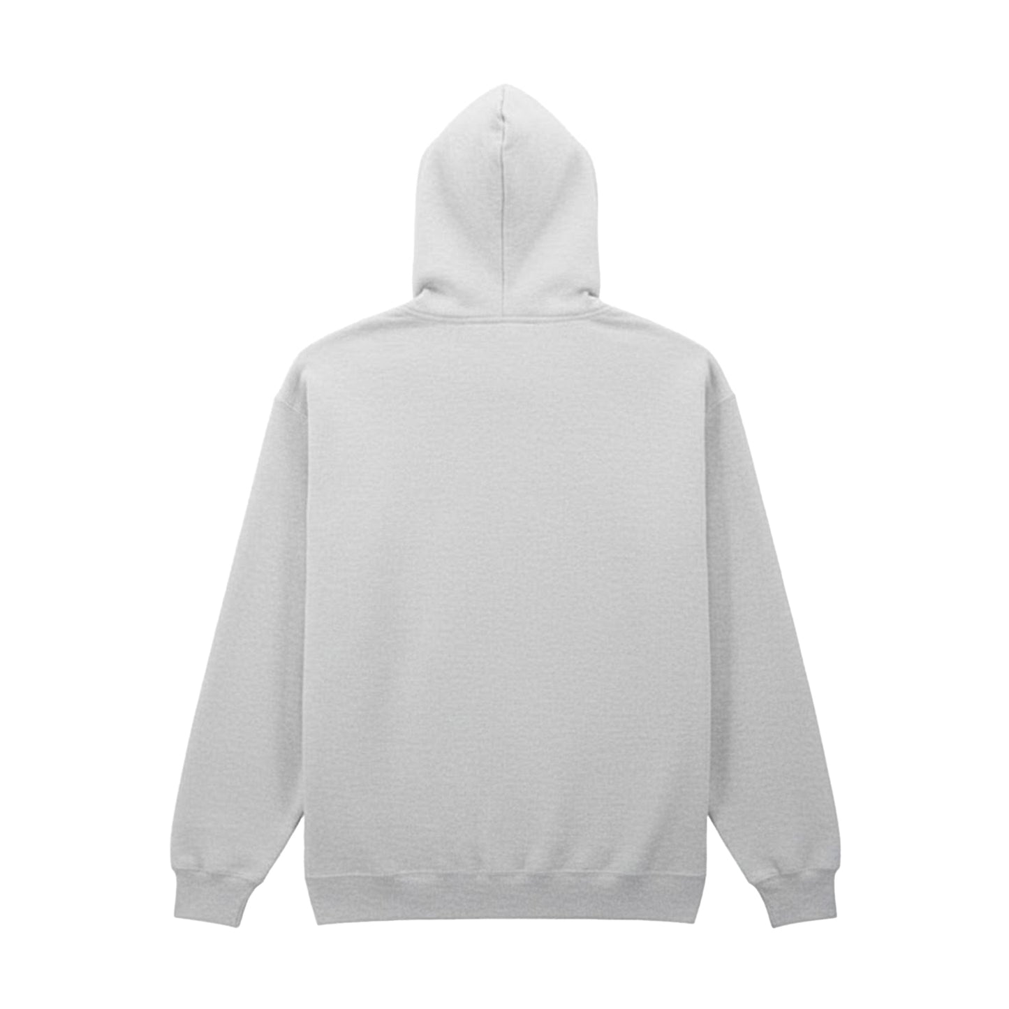 Ash Grey - Back - Gildan Unisex Adult Midweight Hoodie