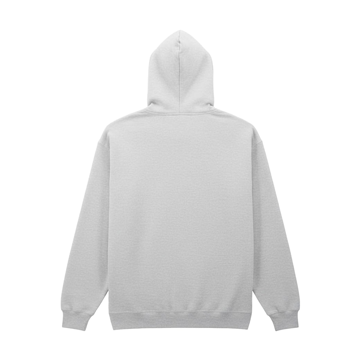 Ash Grey - Back - Gildan Unisex Adult Midweight Hoodie