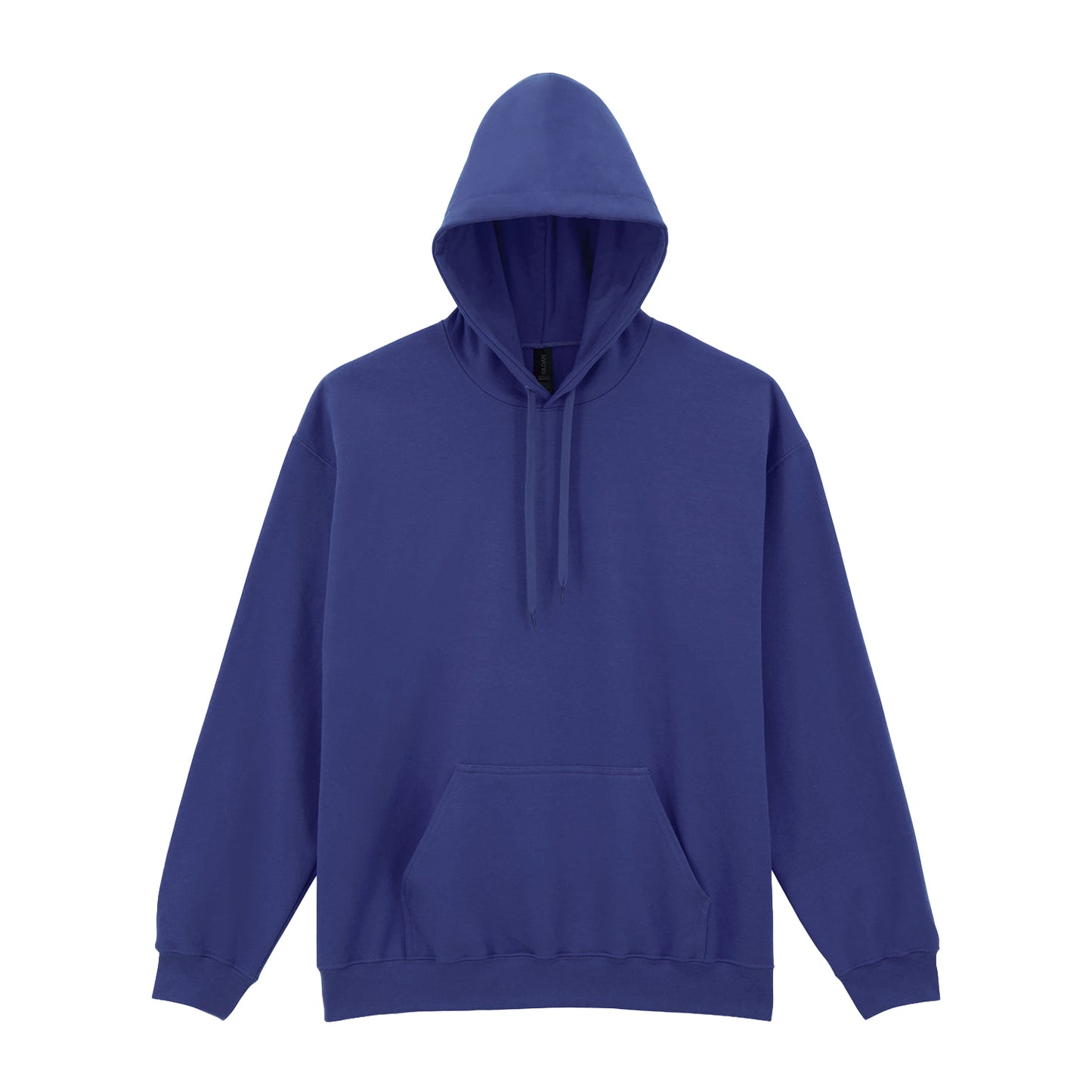 Cobalt - Front - Gildan Unisex Adult Midweight Hoodie