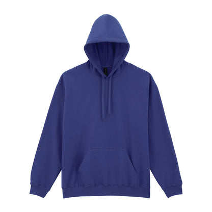 Cobalt - Front - Gildan Unisex Adult Midweight Hoodie