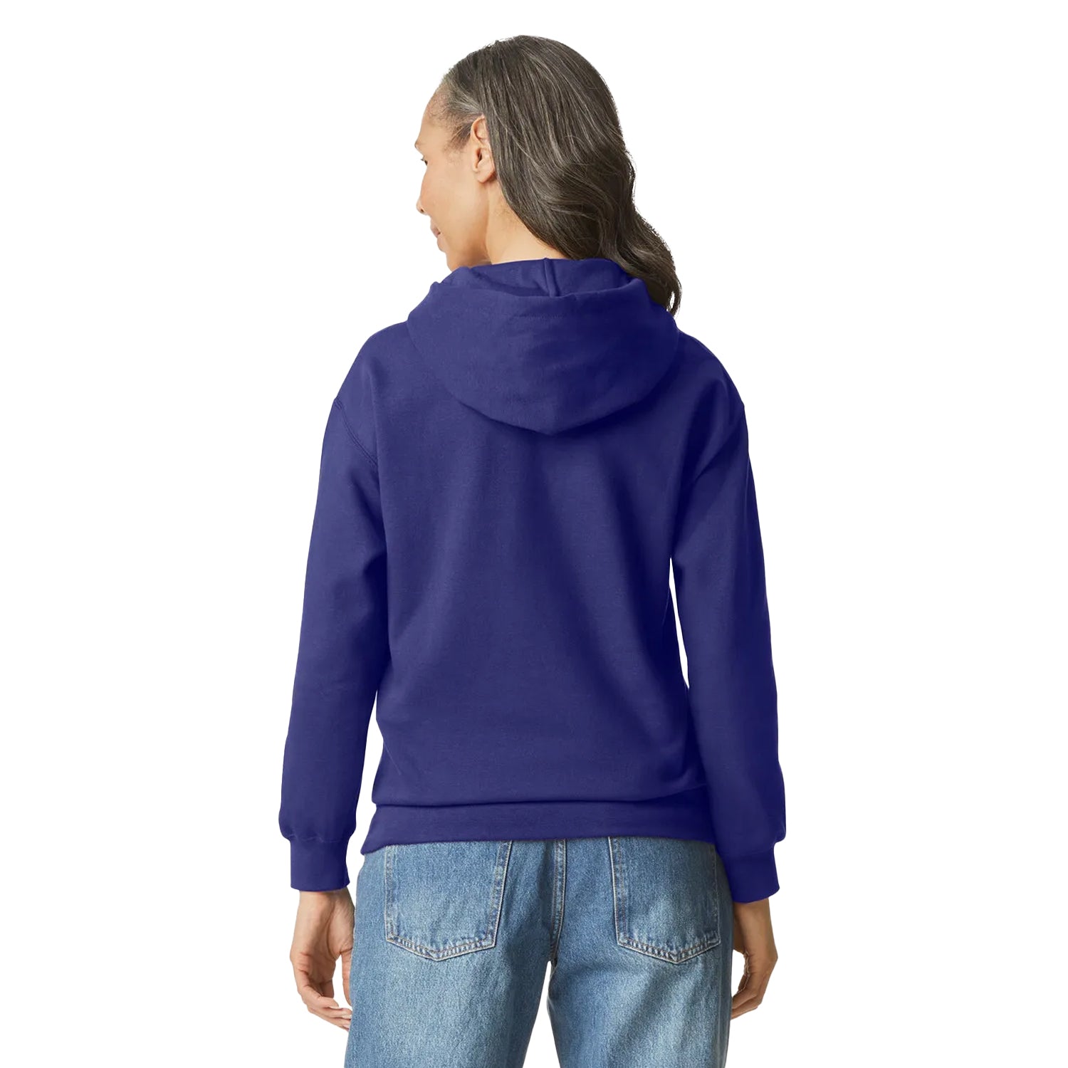 Cobalt - Back - Gildan Unisex Adult Midweight Hoodie