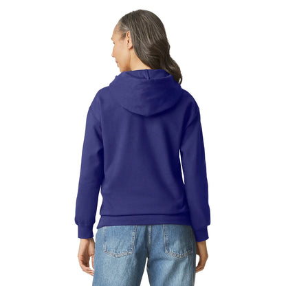 Cobalt - Back - Gildan Unisex Adult Midweight Hoodie