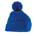 Bright Royal - Front - Beechfield Fan Patch Beanie