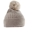 Natural Stone - Front - Beechfield Snow Luxe Beanie