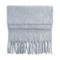 Heather Grey - Front - Beechfield Fluffy Scarf