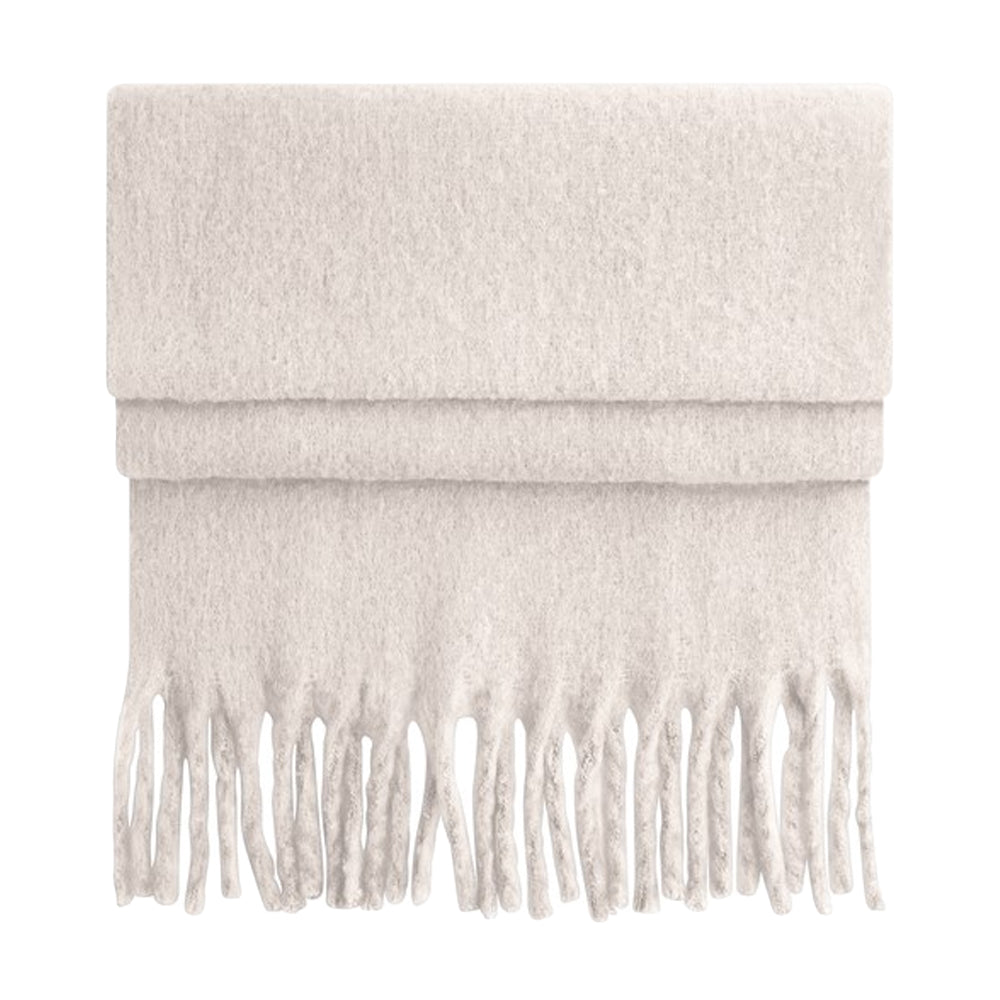 Natural Stone - Front - Beechfield Fluffy Scarf