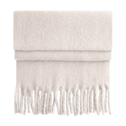 Natural Stone - Front - Beechfield Fluffy Scarf